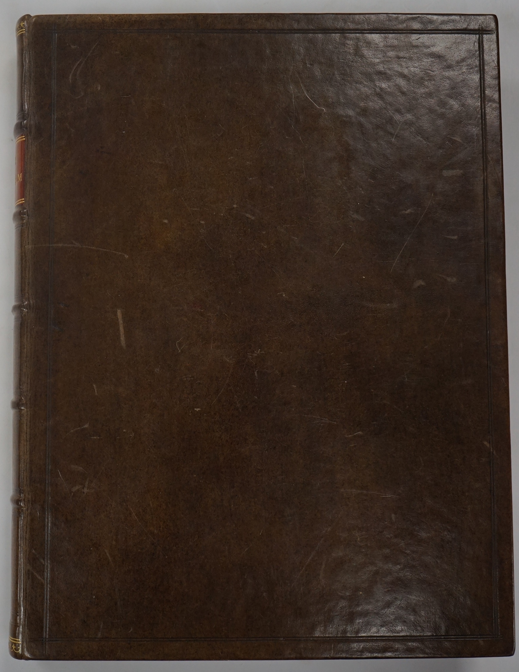 Batteley, Joannis - Opera Posthuma. viz. Antiquitates Rutupinae et Antiquates S. Edmundi Burgi Ad Annum 1272 Perductae ... [The general title and Richborough text bound after the Bury St Edmunds portion, as] Batteley, An